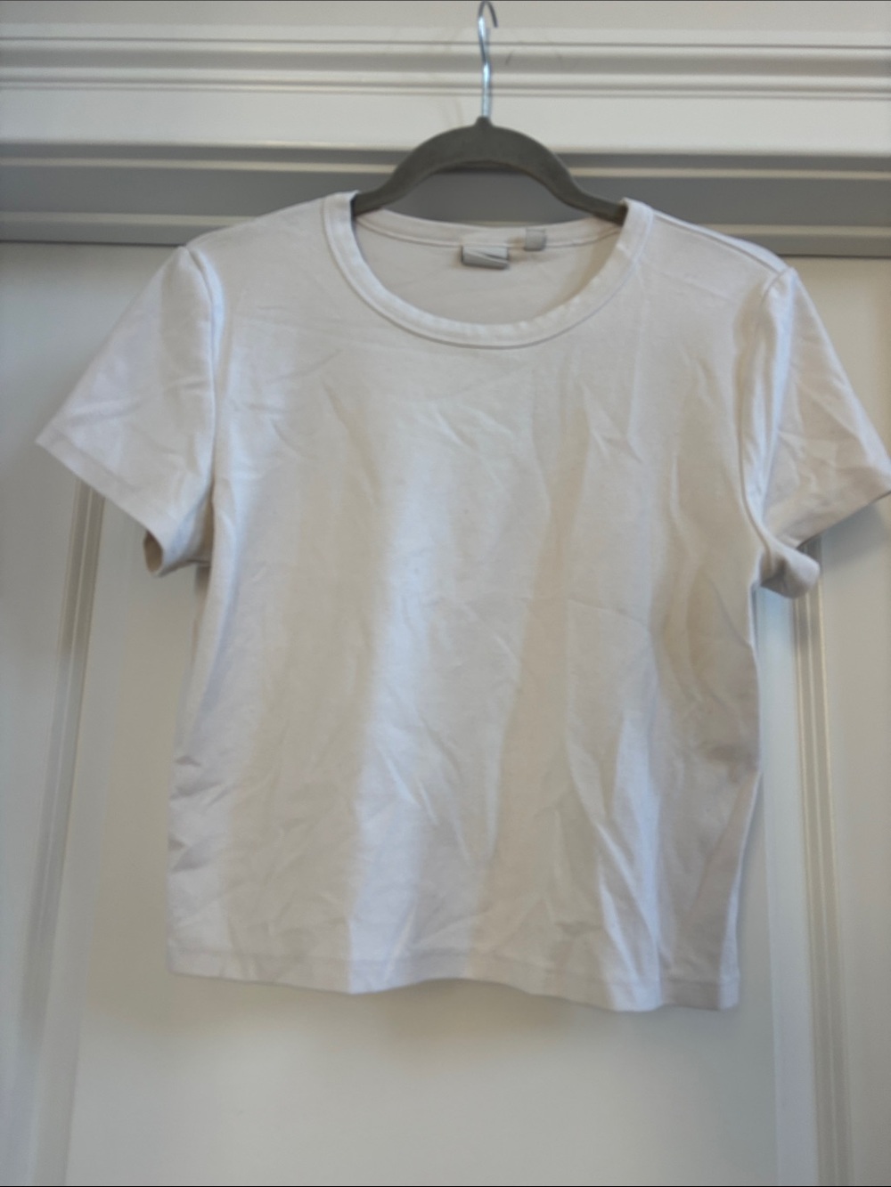 Sunday Best White Short Sleeve Women’s  Tee Size XL